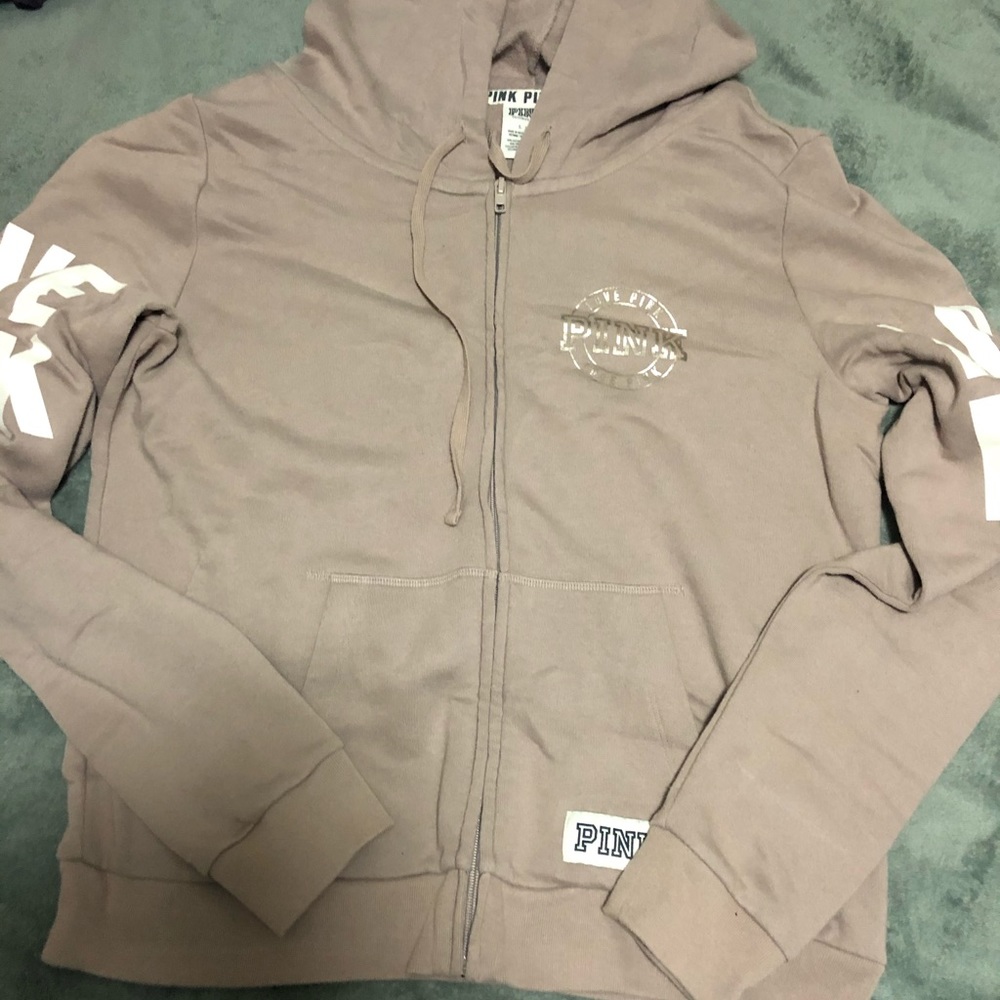 Vs pink zip up